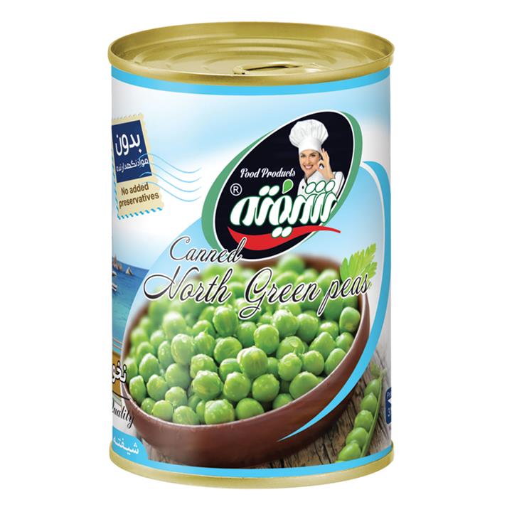 کنسرو نخود سبز شیفته - 370 گرم Shifteh Greenpeas canned 370 gr